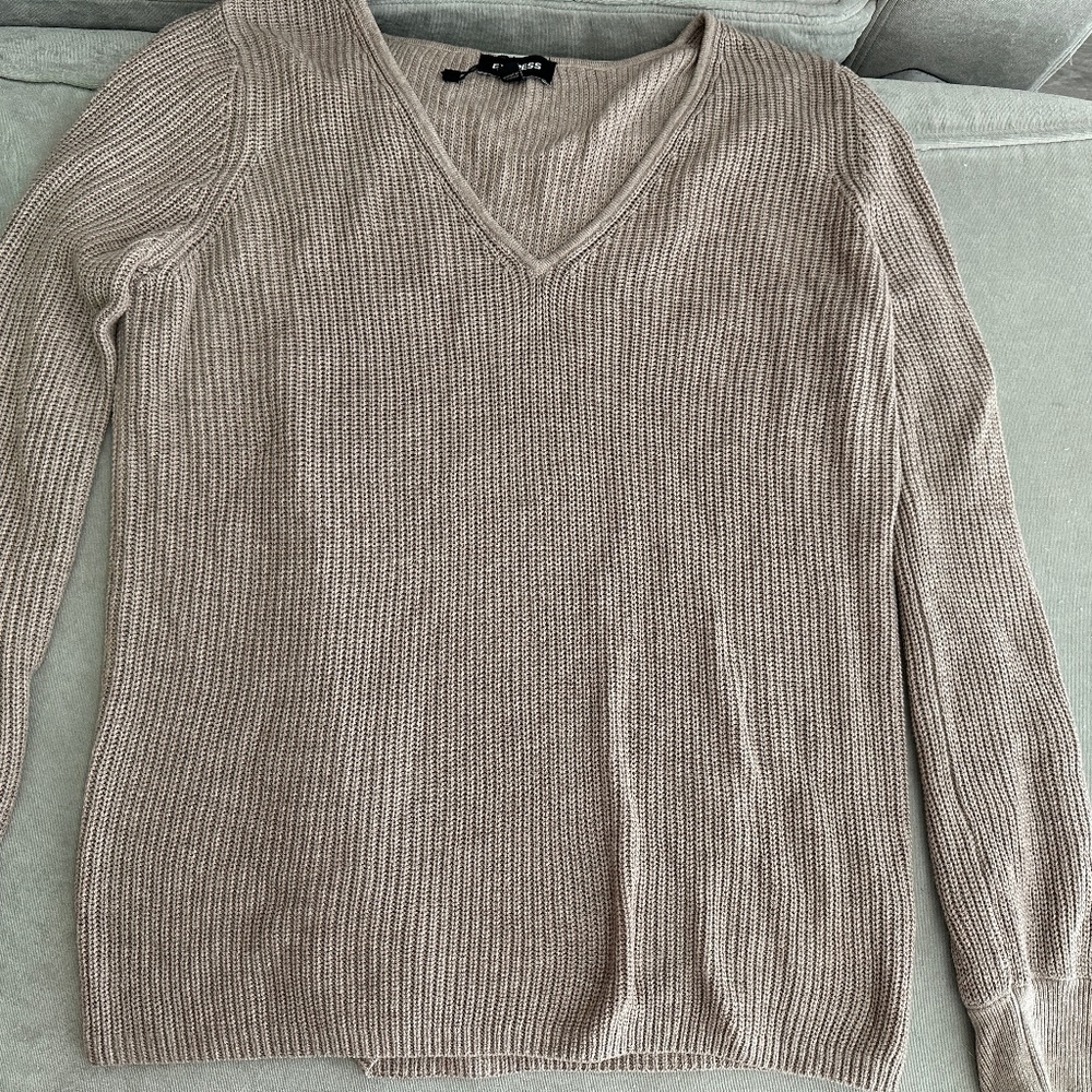 Express blush pink long sleeve